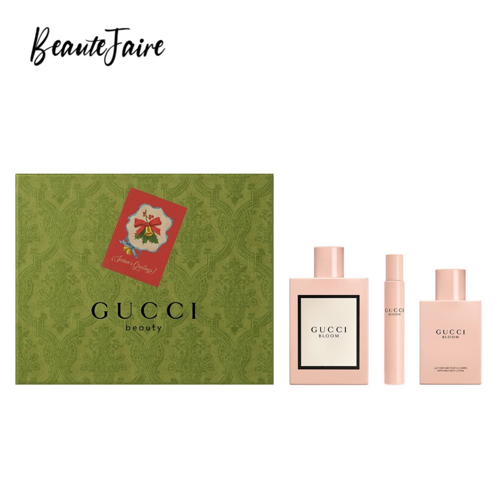 Gucci Bloom 100ml EDP Gift Set Shopee Singapore