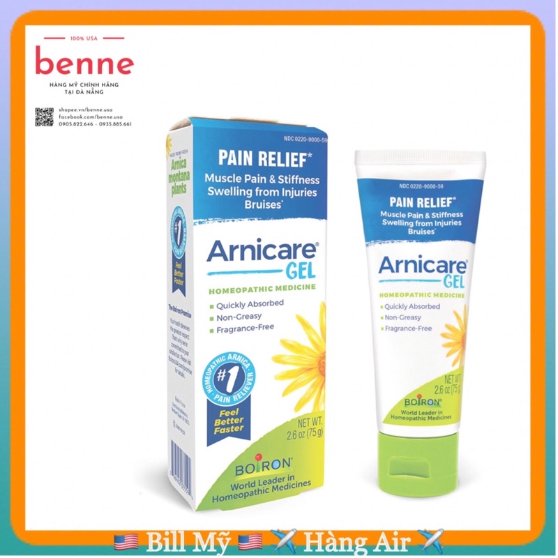 [Us Bill] Us Bill] Us Arnicare Gel / Cream Supportive Cream To Reduce