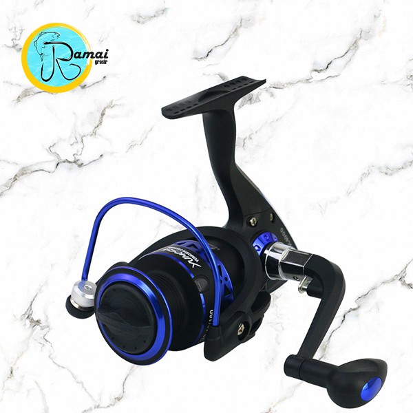 Ril Reel Yumoshi 12BB Spool Besi BK3000 Bonus Umpan Ikan - Gambar 3