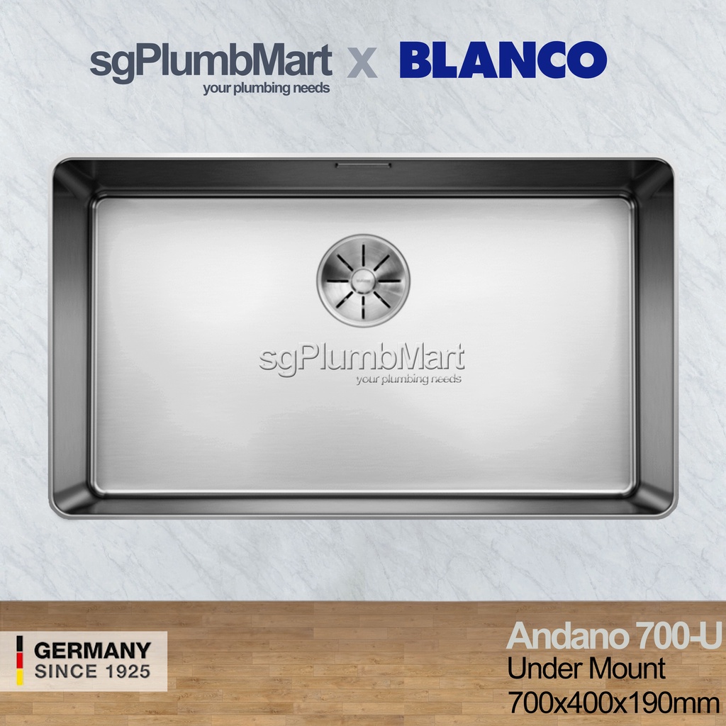 Blanco Andano 700U Stainless Steel Kitchen Sink sgPlumbmart x Blanco ...