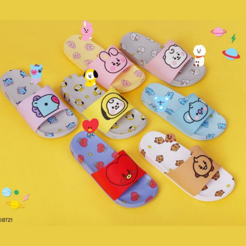 Line friends online slippers