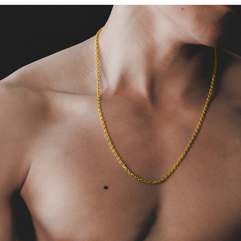 Men's gold choker necklaces sale