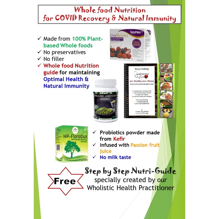 Dynamic Nutrition Health Supplement & Cookbook Bundle: Whole food ...