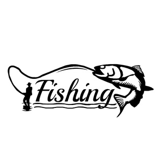 Reflective Fishbone Fishing Stickers For Trucks For Side Doors