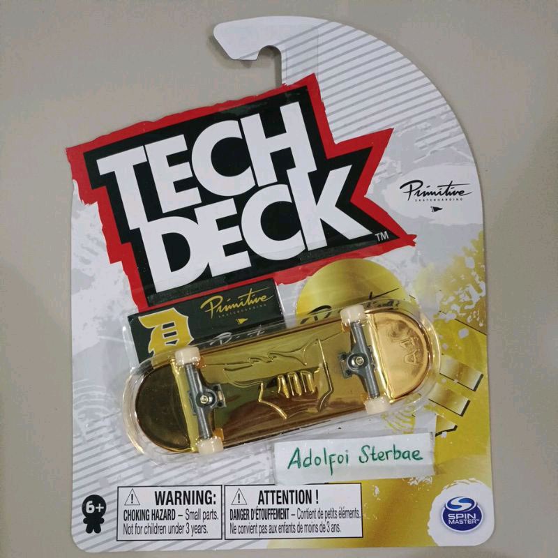 Tech deck prime skateboarding skate board chrome gold spin master ultra rare golden platinum silver rodriguez world pro edition blind 5 santa cruz tom