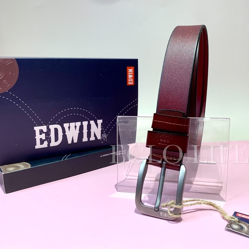 Edwin Men Belt / Pin Buckle Belt / Tali Pinggang Leather [35283 ...