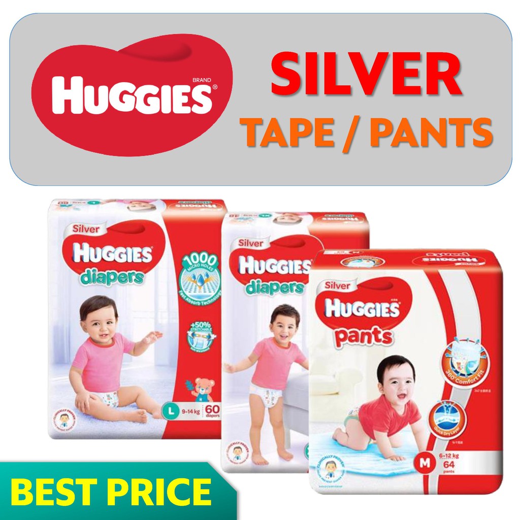 💕 BEST DEAL 💕 Huggies Disposable Diaper Dry Comfort (f.k.a Silver