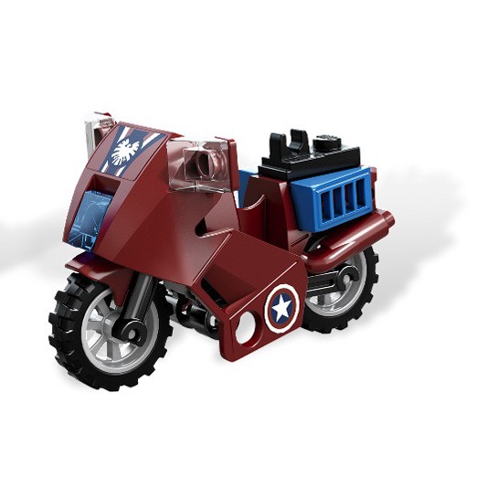 Captain america lego motorcycle hot sale