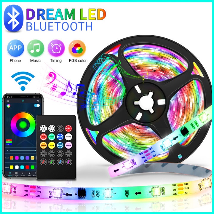 5050 RGB LED Strip DC 5V USB LED Light Strip Flexible Tape 1m 2m 3m 4m ...