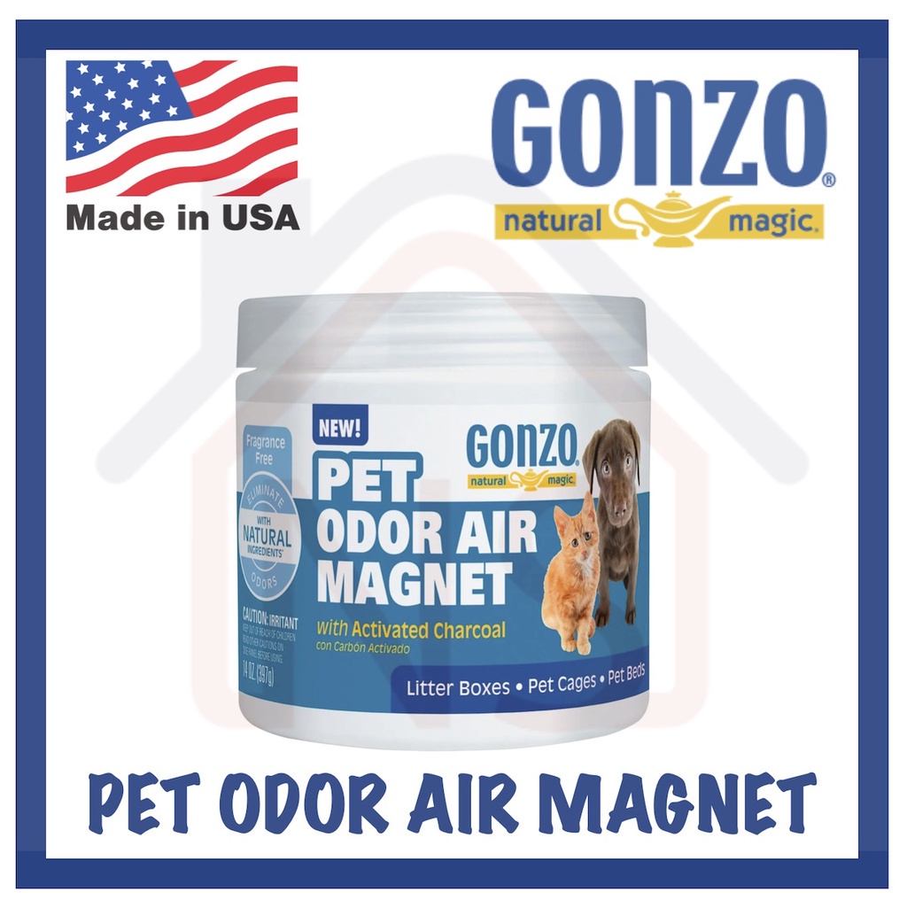 Gonzo odor clearance eliminator for pets