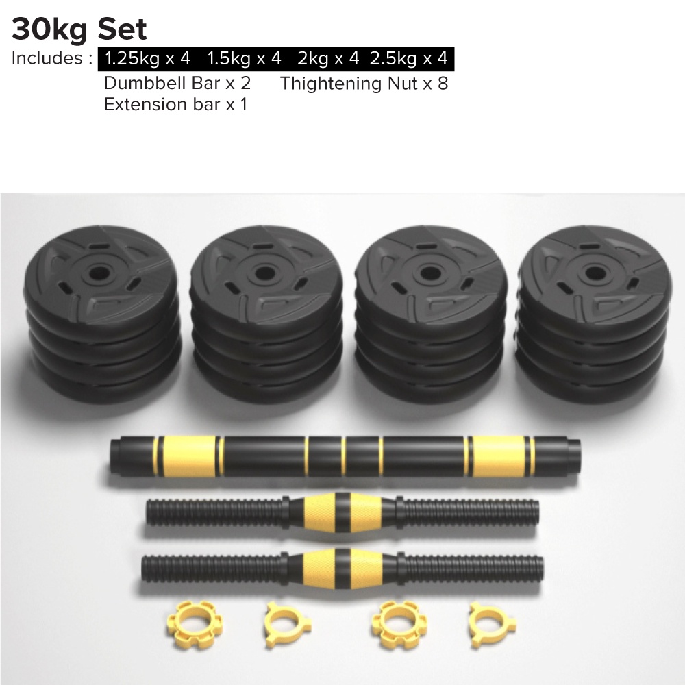 (JIJI.SG x Faxon Versatile Dumbbell / Fitness / Gym / BARBELL With Connector / Body