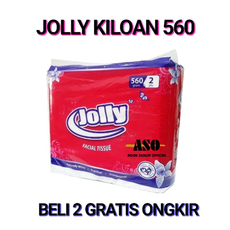 Tisu Tissue JOLLY 560 gram 2ply JOLLY KILOAN PROMO !!! - Gambar 3