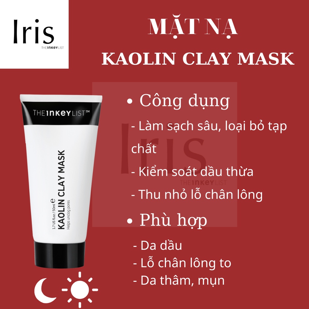 Kaolin Clay Mask - The INKEY List (BILL CANADA) | Shopee Singapore