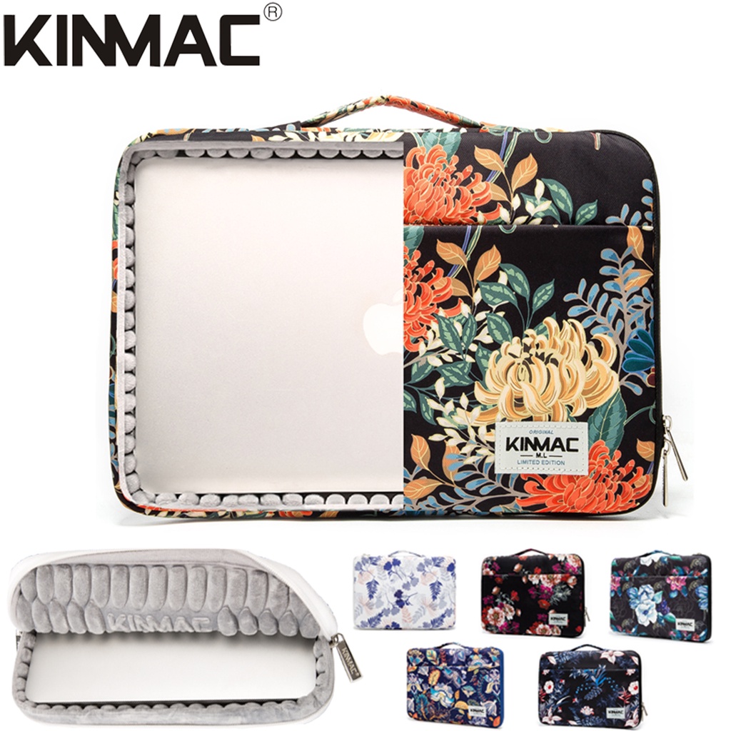 Kinmac Custodia Laptop 360° Floreale Impermeabile Con Manico Per 15-15.6 Pollici (Modello KF-19) - 4