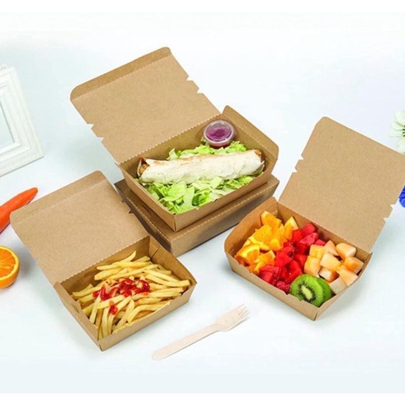 Kraf food box with instant lid (50c) | Shopee Singapore
