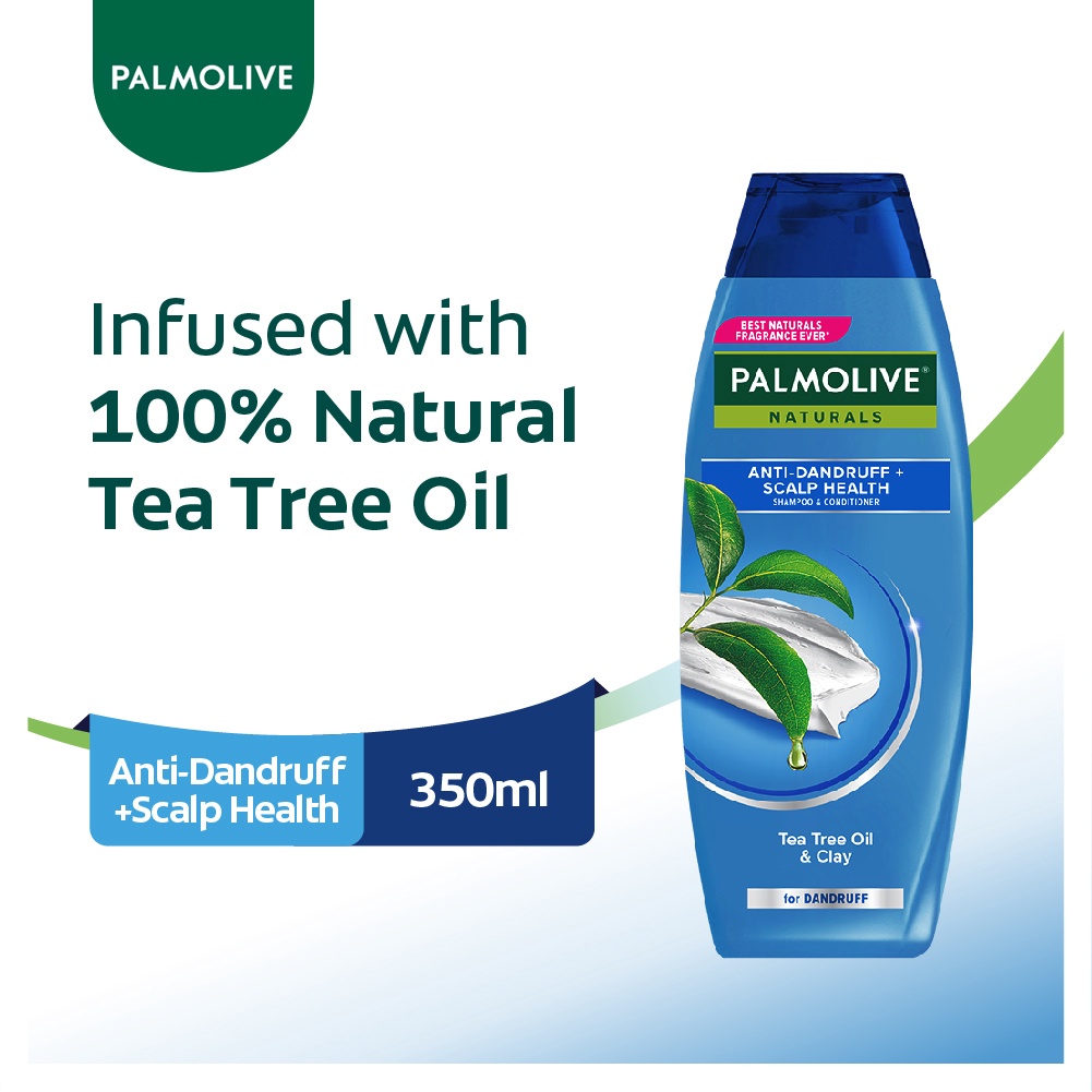 Palmolive Naturals Anti Dandruff Scalp Health Shampoo And Conditioner 350ml Shopee Singapore 9782