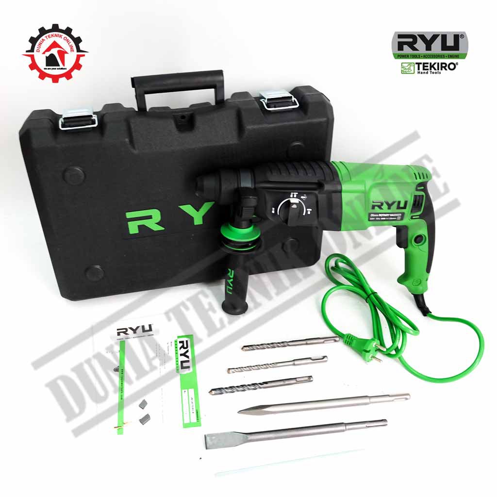 Rotary Hammer RYU RRH 26 SDS Plus / Concrete Wall Drill Machine
