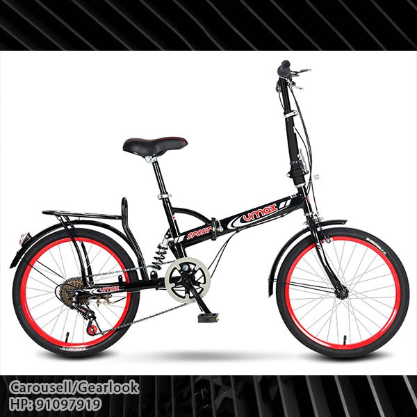 INSTOCKS 20 inch VMAX Foldable bicycle folding bike With Gear