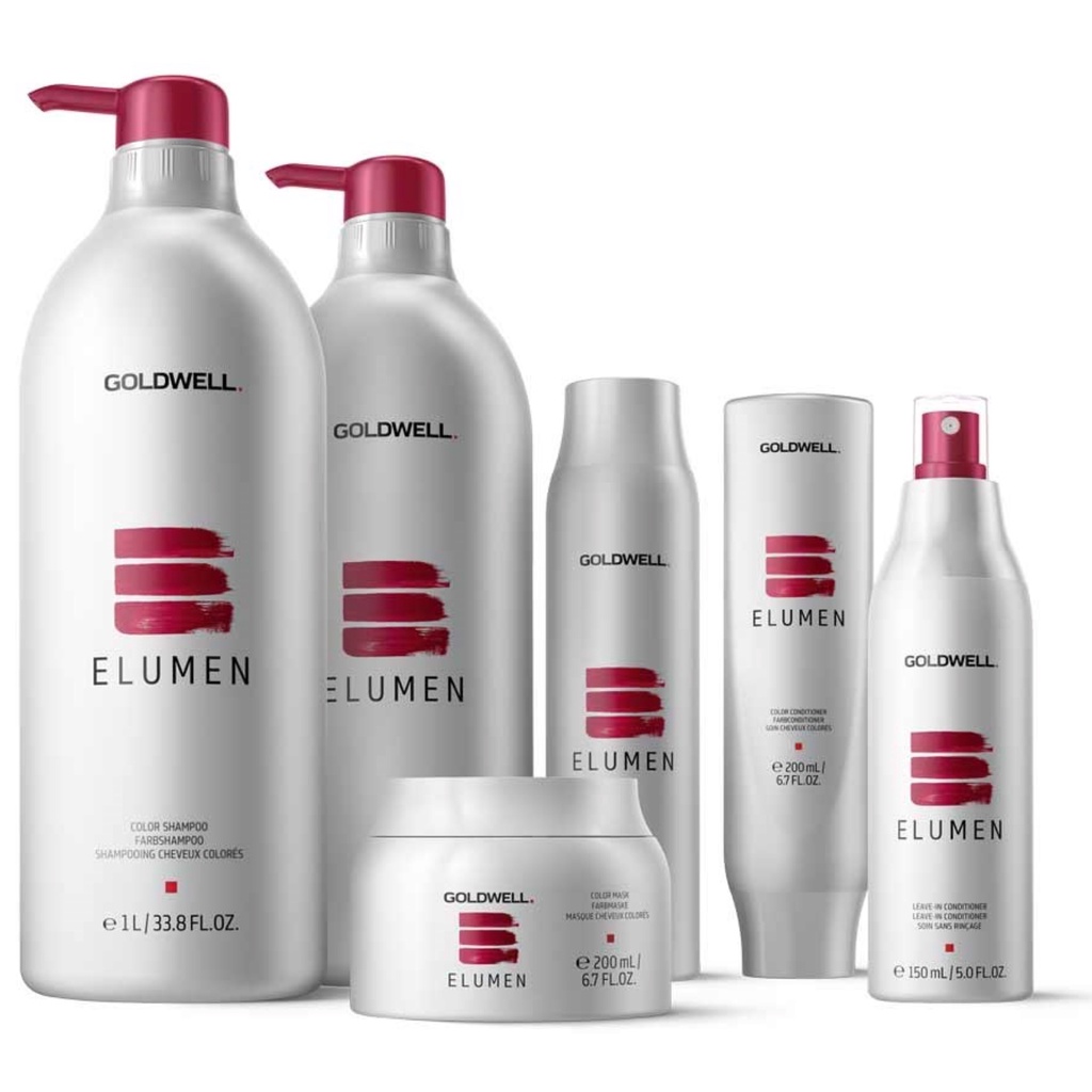 Goldwell Elumen Color Care - Shampoo 250ml Conditioner 200ml Mask 200ml ...