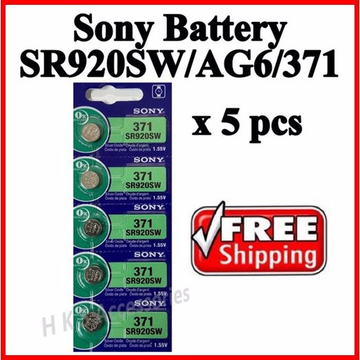 Watch Battery SR920SW SR921SW LR921 LR920 LR69 AG6 171 GP371 371 370 ...