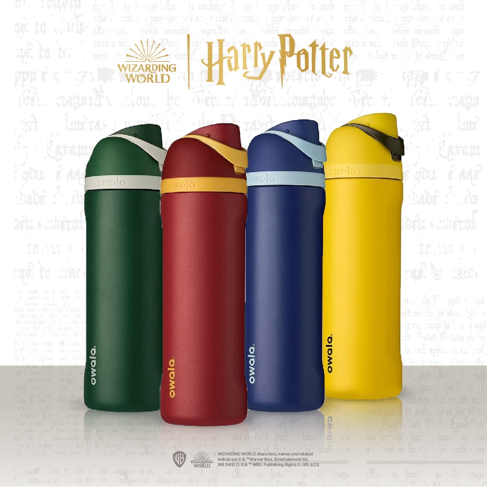 Owala Freesip Harry Potter Special Edition, Ice Keeping Warm Cup Stainless  Steel Straw Water Bottle 710ml Double Drinking Mouth Thermos