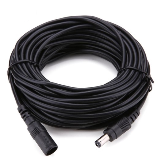 AC DC LED Light Extension Cable 2.1mm x 5.5mm Female to Male Plug for ...