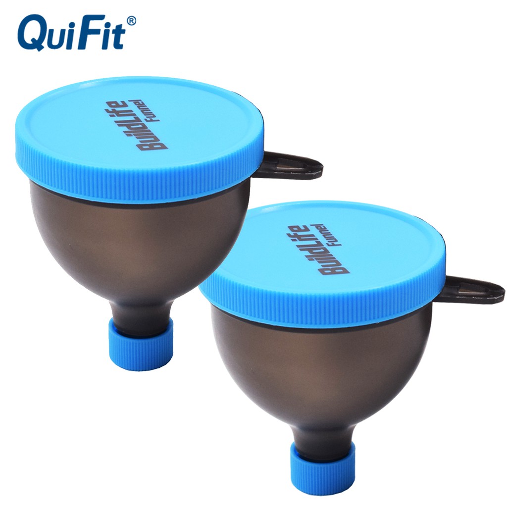 QiuFit Protein Powder Container Whey Protein Storage Multifunction Box ...