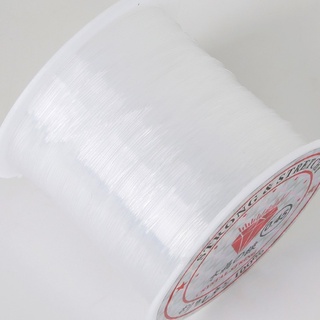 0.2-0.8MM) 1 Roll Fish Line Wire Clear No Elastic Strong Nylon
