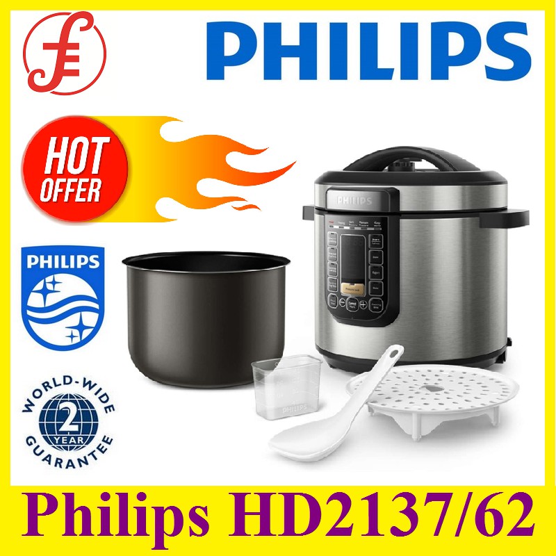 Philips HD2137 Viva Collection All In One Cooker HD2137 2yrs warranty Shopee Singapore