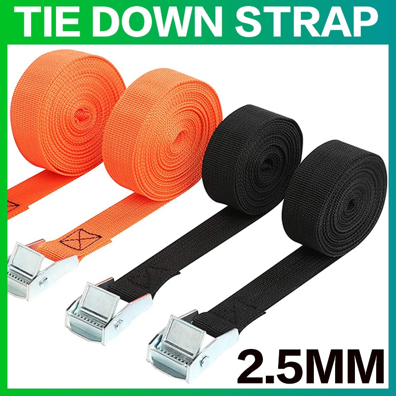 Fastener Heavy Duty Car Cargo Tie Down Strap Luggage Truck Tension Rope ...