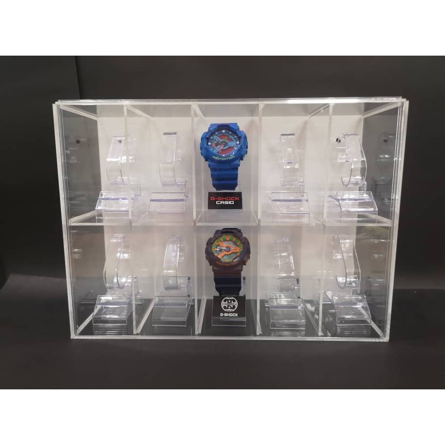 G shock watch display case online