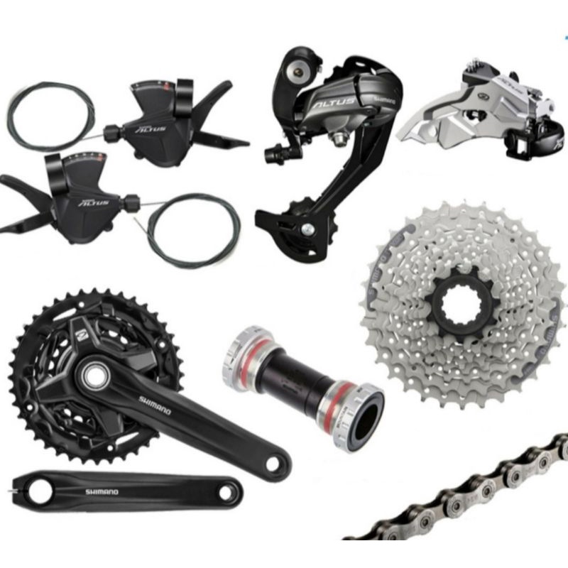 Shimano altus best sale groupset 3x9