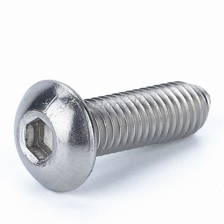 M6 Button Head Socket Cap Screws Allen Bolts Hex Drive A4 Stainless ...