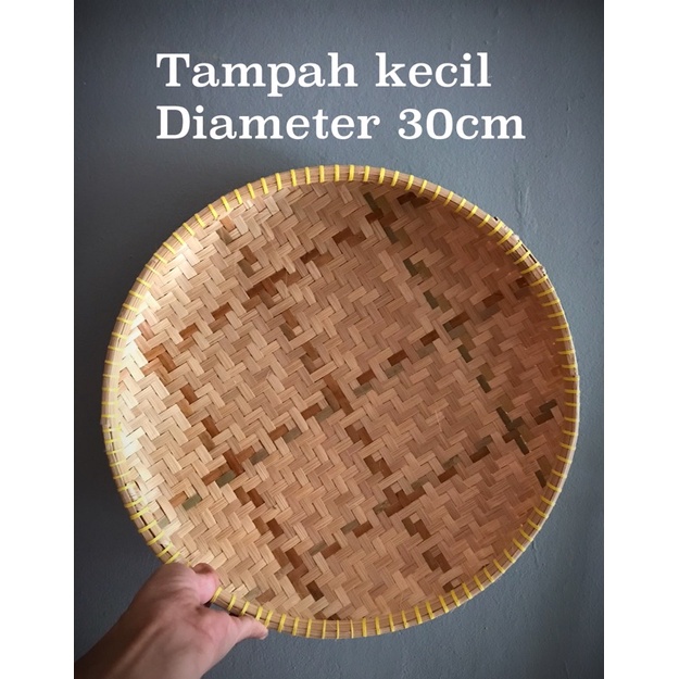 Nyiru cecempeh Bamboo Basket diameter 30cm (cecempeh Pashmina) | Shopee ...