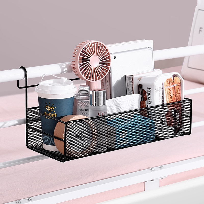 Bedside Hanging Storage, Caddy Shelf Baskets,Dormitory Supplies Bunk ...