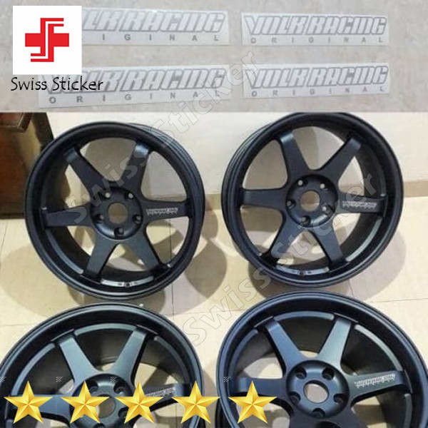 Wholesale Original Volkracing Car Rim Stickers For Volk Rays TE37