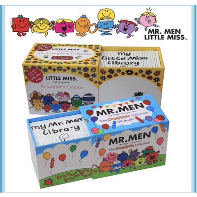 Little Miss / Mr Men Complete Collection | Shopee Singapore