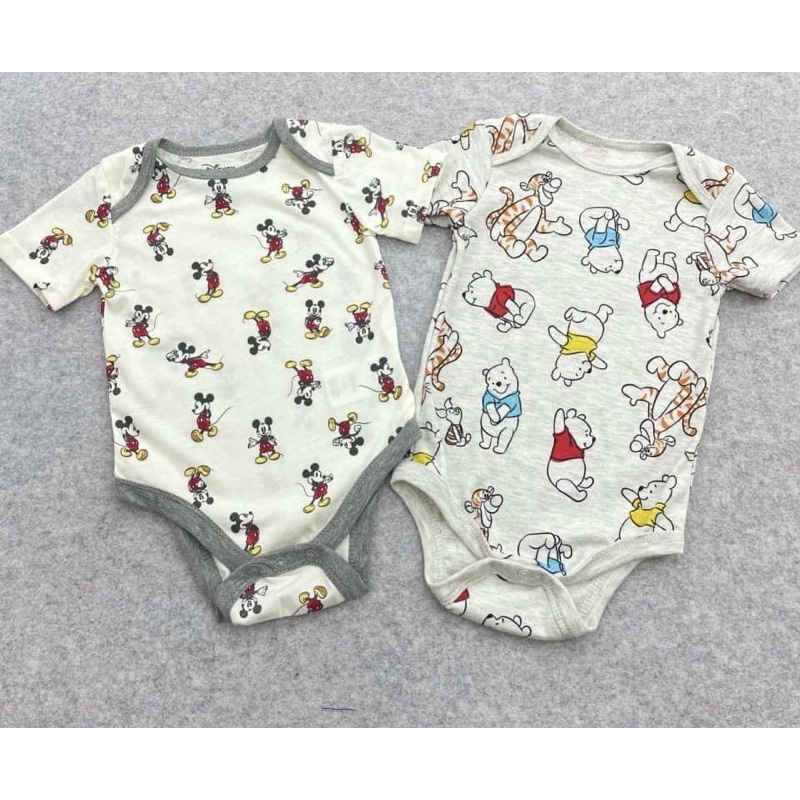Mickey Rompers Winnie Pooh Pakaian Bayi | Shopee Singapore