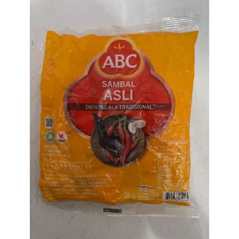 Abc Sambal Asli Sachet Sauce Chilli Shopee Singapore