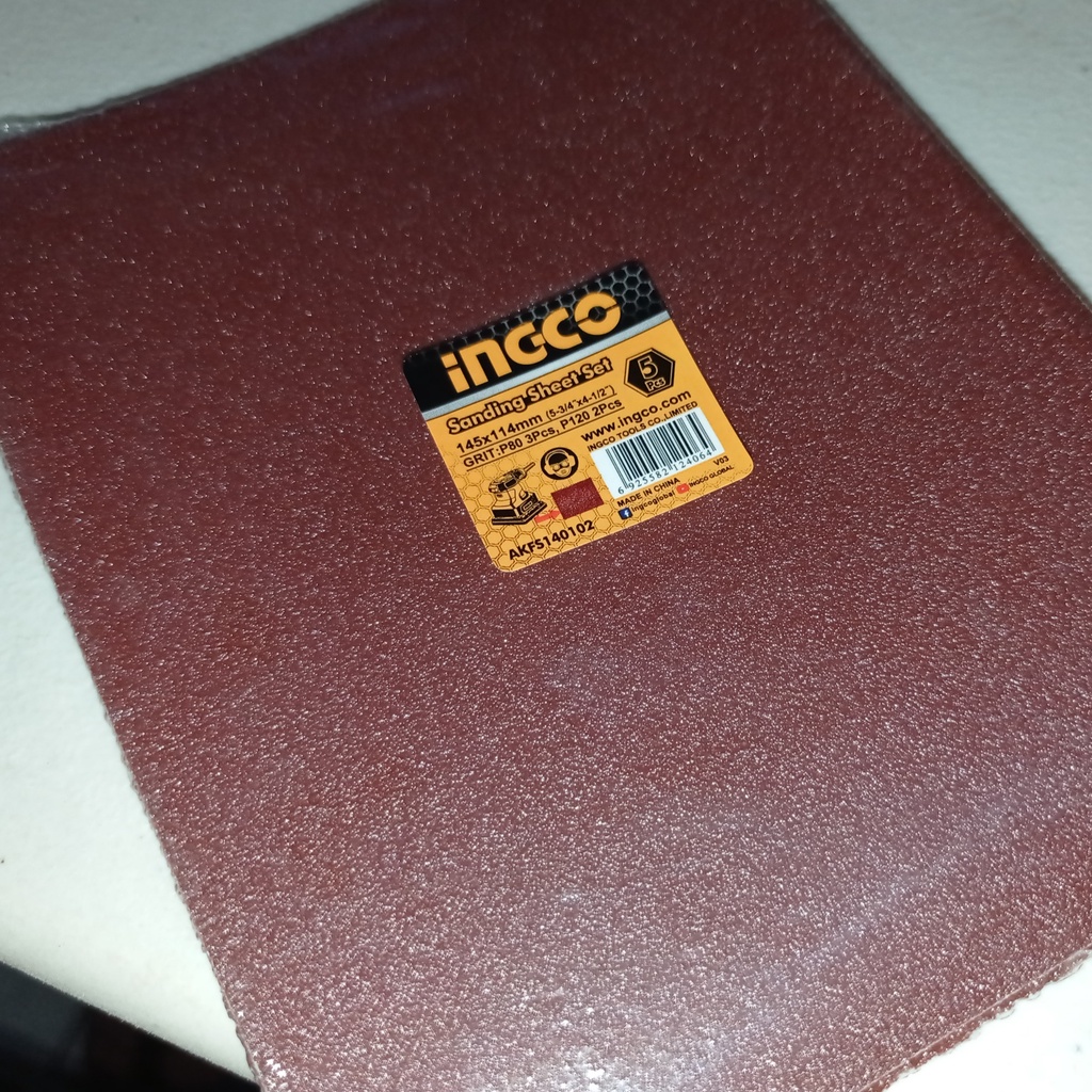 P80 p120 square sandpaper - Palm sander sheet PS2408 INGCO AKFS140102 ...