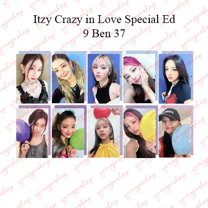 【SG Shopee チェリョン】ITZY crazy in love トレカ ITZY チェリョン CRAZY IN LOVE トレカ 5枚セット - メルカリ