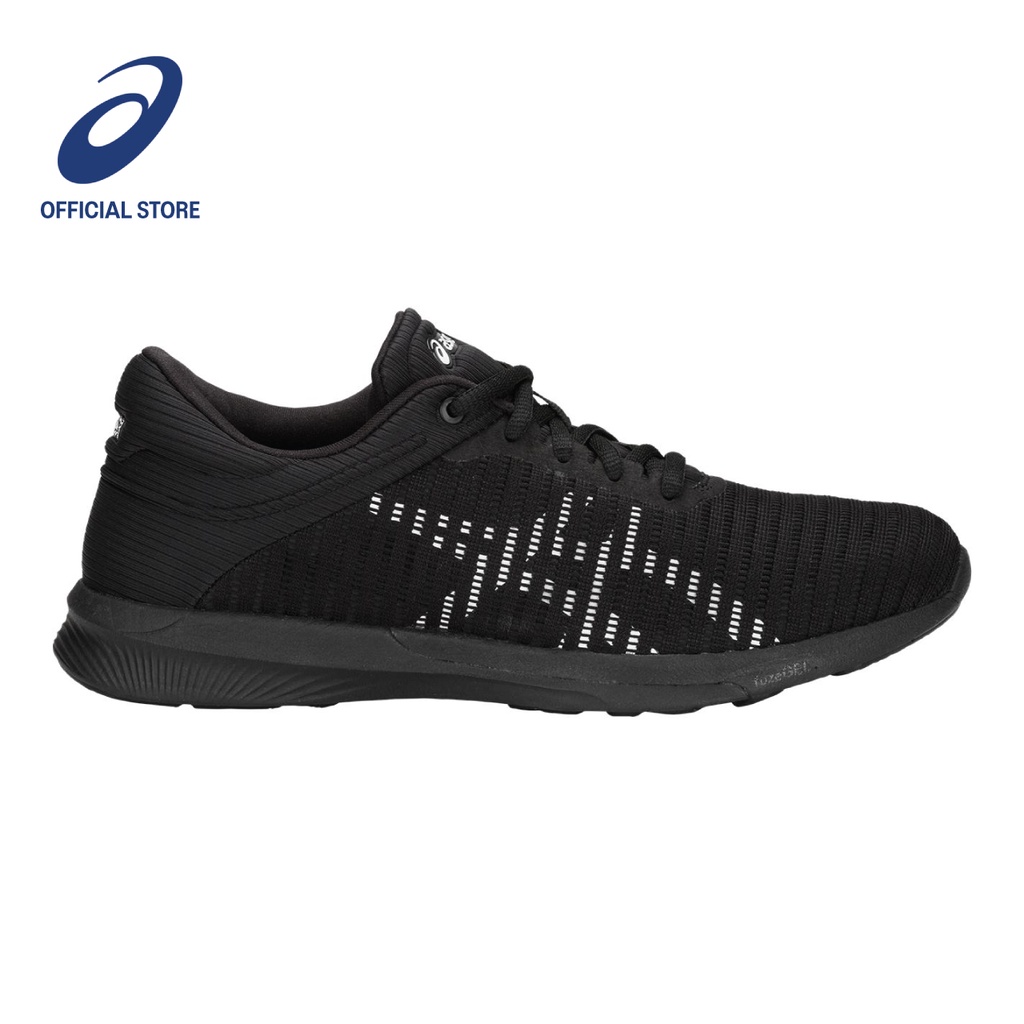 ASICS Women fuzeX Rush Adapt Running Shoes in Black White Shopee Singapore