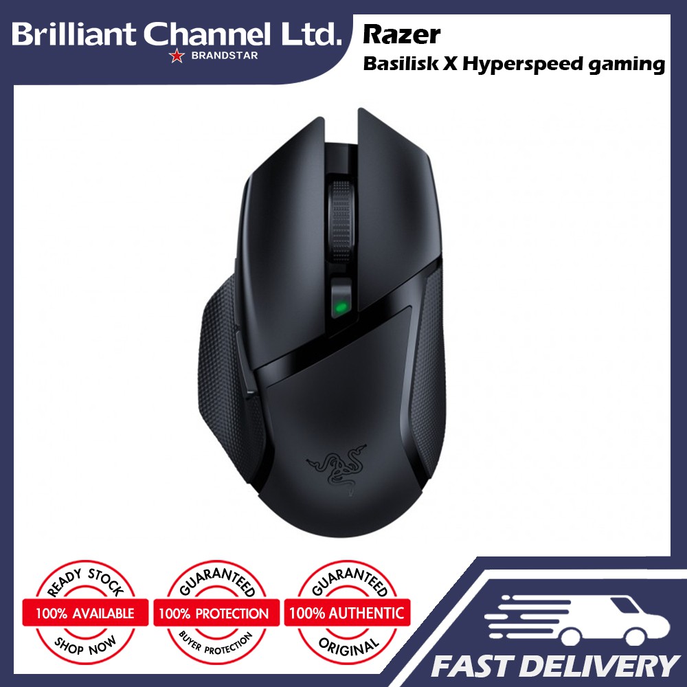 Razer - Basilisk X Hyperspeed Wireless Gaming MOUSE ( RZ01-03150100 ...