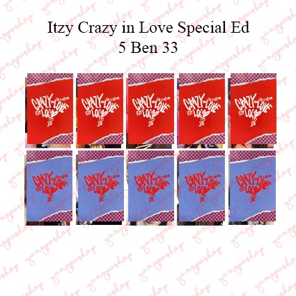 READY / SET] ITZY SPECIAL EDITION CRAZY IN LOVE ISJI PHOTOBOOK