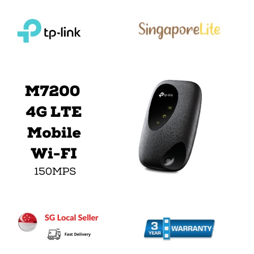 TP Link M7200 4G Mobile Portable Pocket Router 3 Years SG Warranty | Shopee Singapore