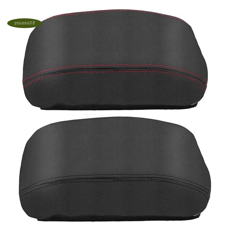 Car Leather Armrest Box Cover Center Console Arm Rest Covers for Honda