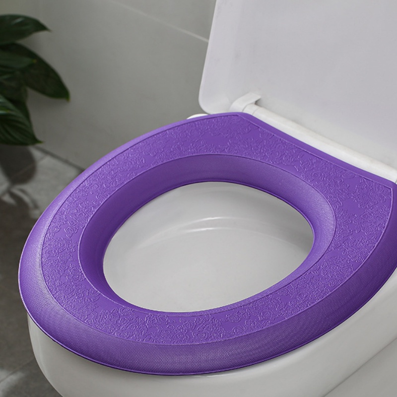 O Type Waterproof Toilet Seat Cover Pads Eva Soft Toilet Cover Seat Lid 