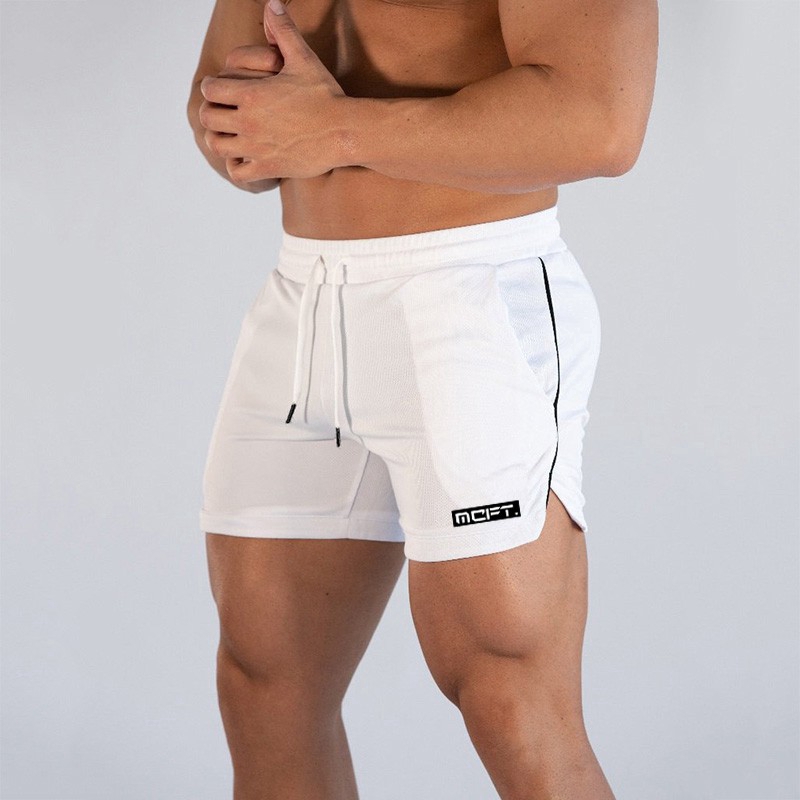 Summer muscle Mens Shorts Mens clothing Quick Dry Fit Sports Short Jogger Short knee workout Pants