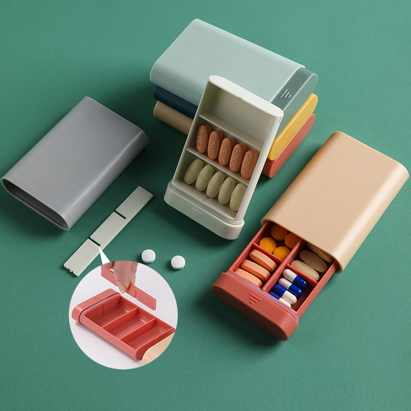 7 Days Weekly Tablet Pill Box Medicine Storage Organizer Container Case ...