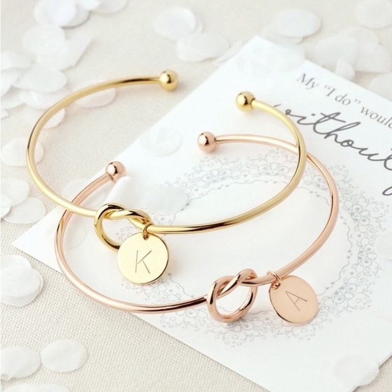 Cute on sale initial bracelets